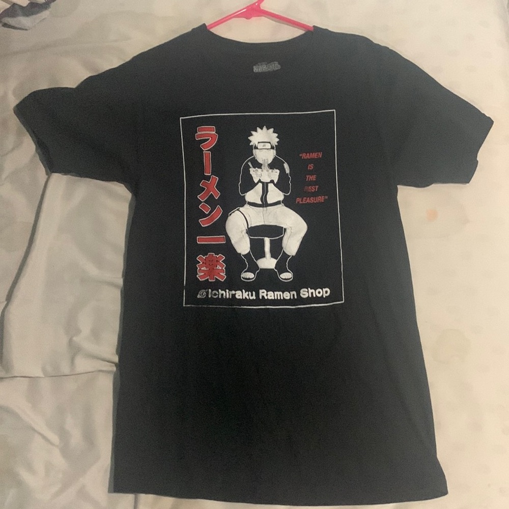 Naruto Shippuden anime ramen graphic tee